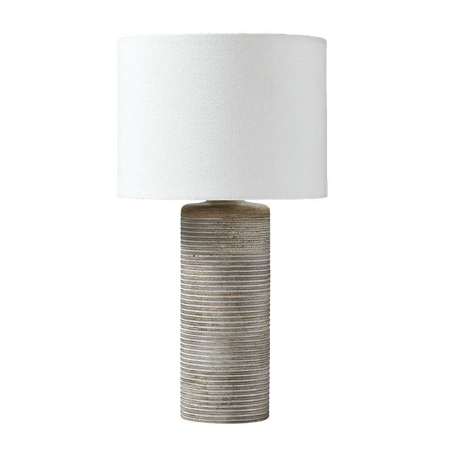 Heatherbrook Striped Table Lamp
