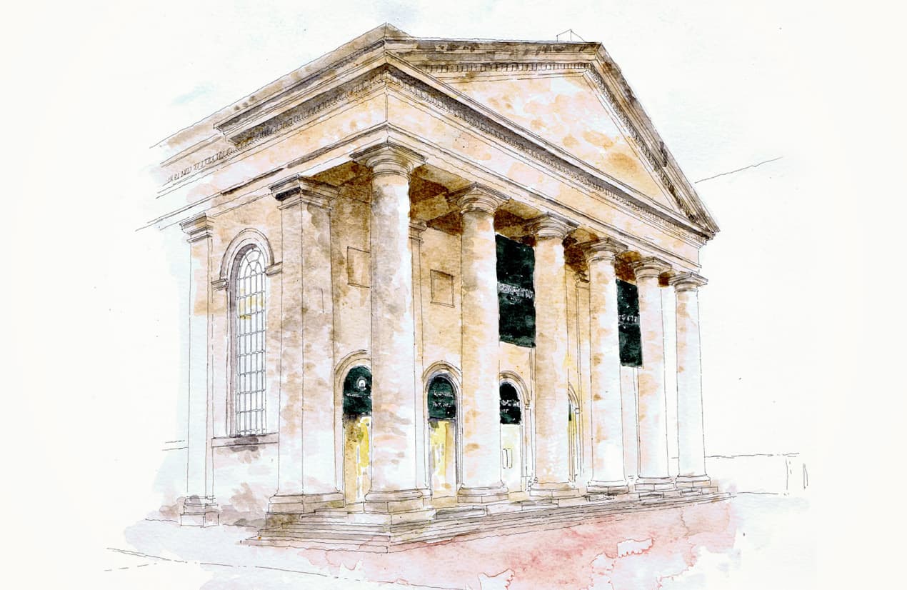 Illustration of the Tunbridge Wells store