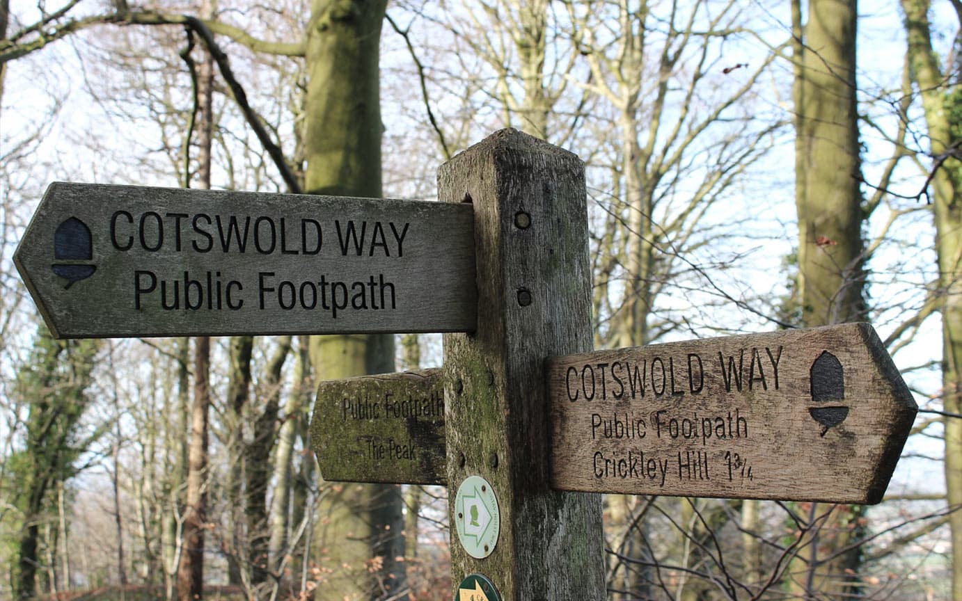 Cotswold Way Signpost