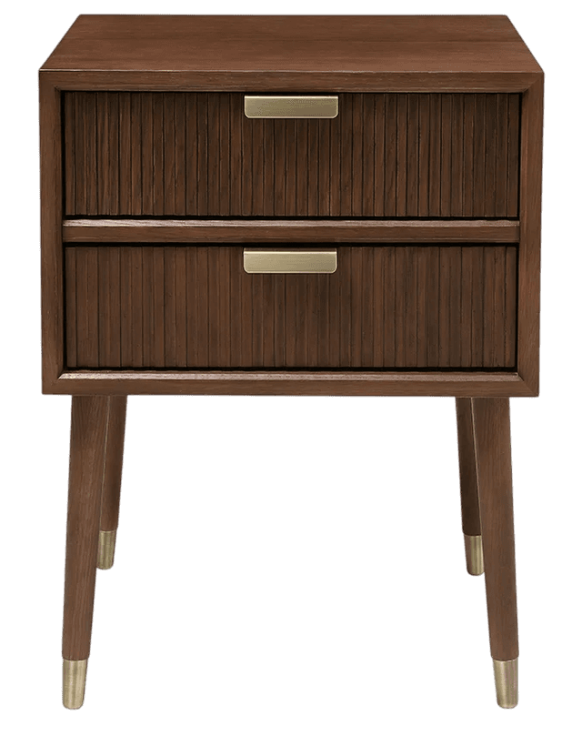 Oakridge Toasted Oak Bedside Table