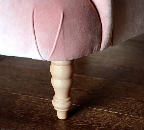 Beautifully turned feet