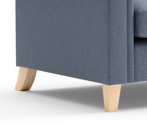 Contemporary wooden legs