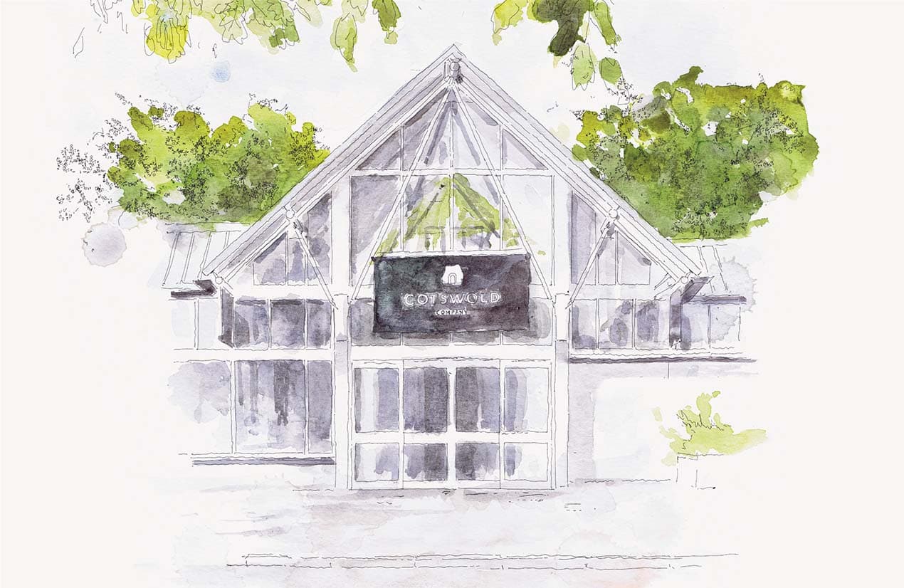Illustration of the Norwich store
